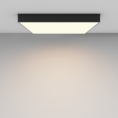 Потолочный светодиодный светильник Maytoni Zon C032CL-90W3K-SQ-B