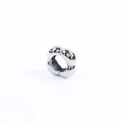 Объемное кольцо silver