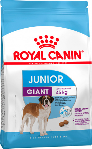 15 кг. ROYAL CANIN Сухой корм для щенков очень крупных пород с 8 до 24 месяцев GIANT Junior