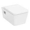 Hansgrohe 60208450 EluPura Original Q Унитаз подвесной 540х360, безободковый, с сиденьем, белый