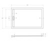 Cezares TRAY-AS-AH TRAY-AS-AH-140/90-30-W Поддон из искусственного мрамора