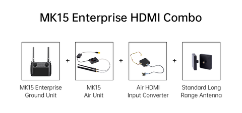 Аппаратура управления SIYI MK15 Enterprise hdmi Combo - Цифровая передача видео