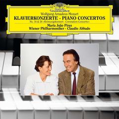 Maria Joao Pires, Wiener Philharmoniker, Claudio Abbado / Wolfgang Amadeus Mozart: Piano Concertos No. 14 & 26 (LP)