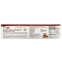 Now Foods, Real Food, спагетти из органической квиноа, 227 г (8 унций)