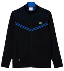 Куртка теннисная Lacoste Tennis x Daniil Medvedev After Match Jacket - black/blue