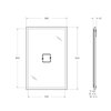 Cezares 55241 TIFFANY База подвесная под раковину с двумя выдвижными ящиками, 55241 Grigio Nuvola, 60x46x55