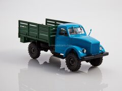 GAZ-63 4x4 flatbed truck blue-green  1:43 Legendary trucks USSR #52