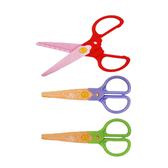 Ножницы детские Basir, с пластиковым лезвием, 12,8 см, ассорти
