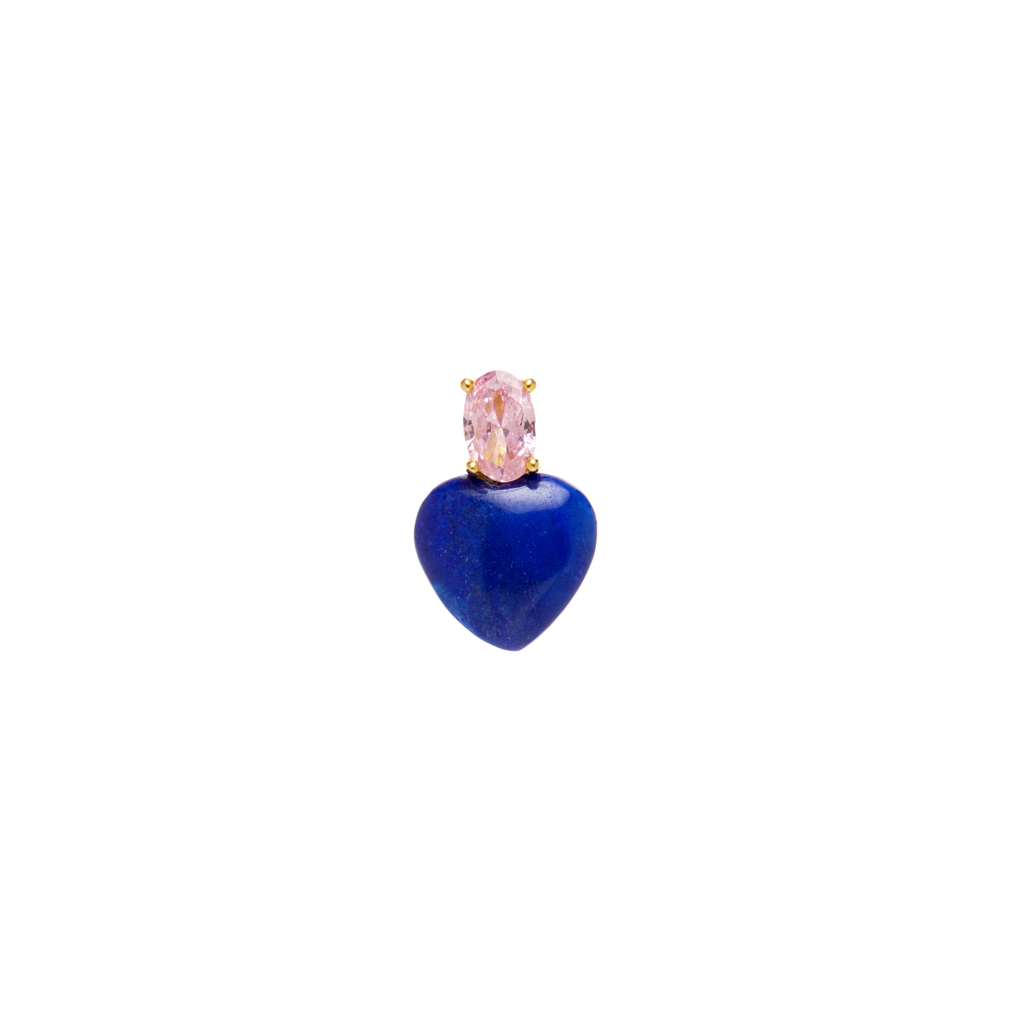 wilhelmina garcia серьга fairy stardust earring – blue WILHELMINA GARCIA Серьга Tutu Heart Earring