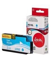 Струйный картридж Sakura CN046AE (№951XL Cyan) для HP Officejet Pro 8100, 8600, 8600Plus, 8610, 8615, 8620, 8625, 8630, 8640, 8660, 251dw, 276dw, пигментный тип чернил, голубой, 26 мл., 1500 к.