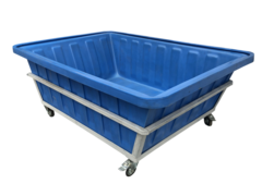 Ванна в обрешетке В600нО Хромов 600 л.(1680x1170x650см;синий) - арт.560981