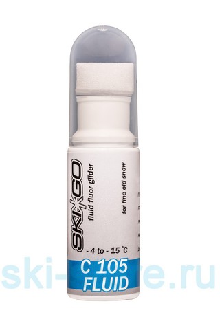 Картинка ускоритель Skigo Fluor fluide C105 -4/-15, blue, 30мл  - 1