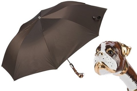 Зонт складной Pasotti Boxer Folding Umbrella, Италия.