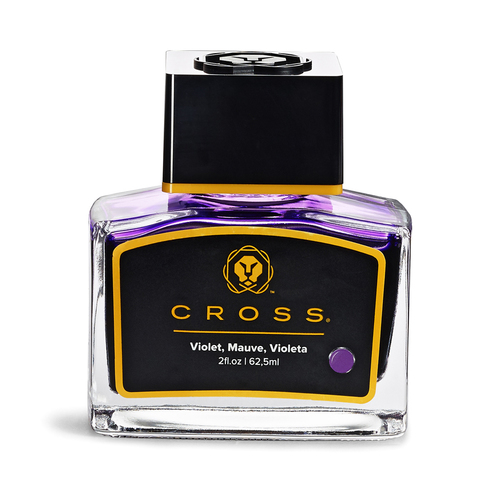 Чернила во флаконе Cross для перьевых ручек, 62,5 ml, Violet, блистер (8945S-6)