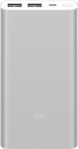 Аккумулятор Xiaomi Mi Power Bank 2s 10000 (серебристый)