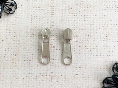 Бегунок галантерейный спираль Т5, никель