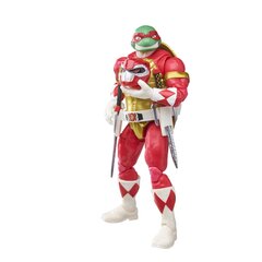 Набор фигурок Hasbro Power Rangers X Teenage Mutant Ninja Turtles: Foot Soldier Tommy and Raphael Red