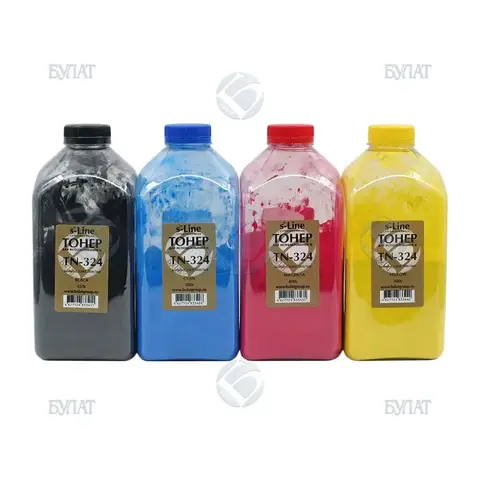 Тонер БУЛАТ для Konica Minolta bizhub C3100, C3110, C3350, C3850 (Чёрный, банка 120 г)