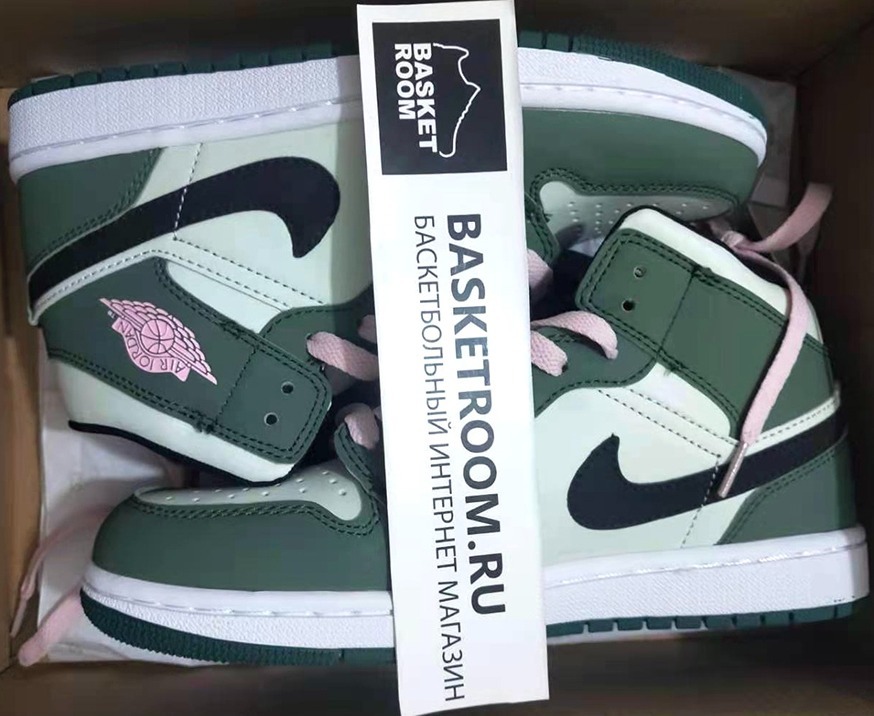 Buy nike air jordan mid premium shoe green Cheap Sale