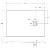 BelBagno TRAY-MR-UNO-AH-120/80-35-W TRAY-MR-UNO-AH-120/80-35-W Поддон из искусственного мрамора