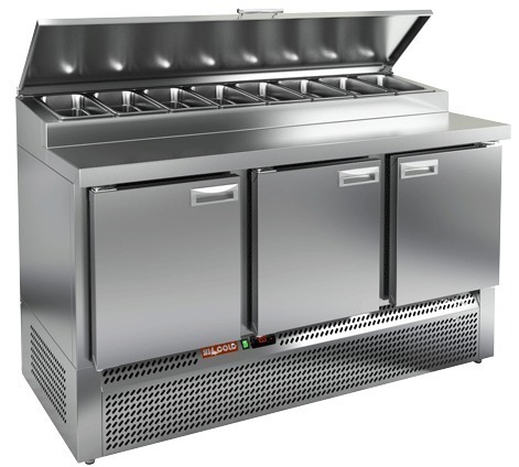 Стол для пиццы HICOLD PZE2-111/GN (1/6)