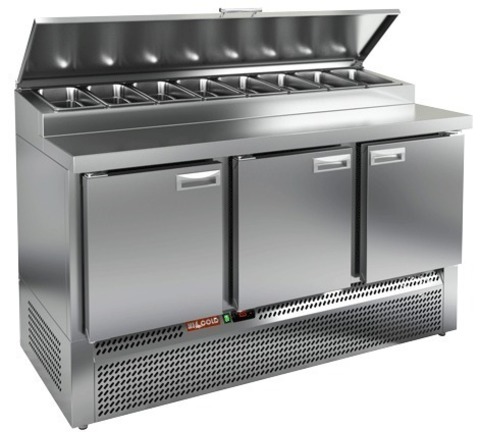 Стол для пиццы HICOLD PZE2-111/GN (1/6)