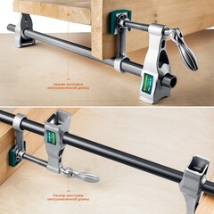 KRAFTOOL PC-34-11, 3/4?, трубная струбцина (32301-2)