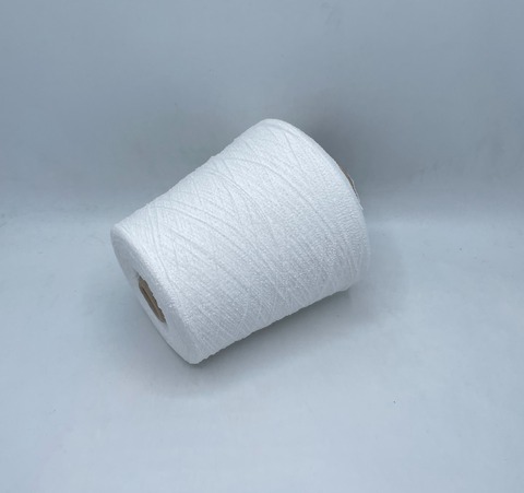 Iafil (пр.Италия),art-Pima boucle 1600м/100гр, 68% Хлопок 32% Полиамид, цвет-Белый(501/873), арт.32655