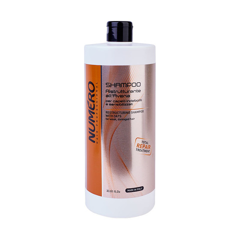Шампунь с эктрактом овса для ослабленных и чувствительных волос / Numero 1000 мл