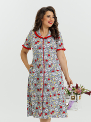 4565 Халат на молнии