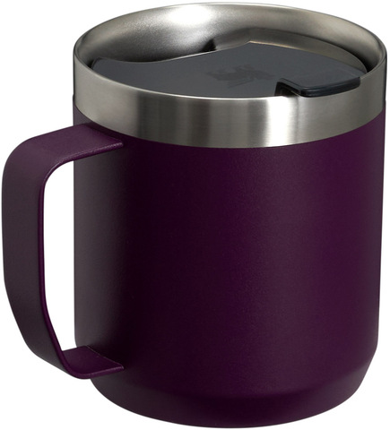 Картинка термостакан Stanley classic mug 0.35l Plum - 4