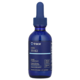Ионный D3 + K2, Ionic D3+K2, 125 mcg D3 + 100 mcg MK-7, Trace Minerals, 59 ml 1