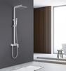 Abber AF8220WL Душевая стойка Abber Daheim AF8220WL без излива, белая матовая