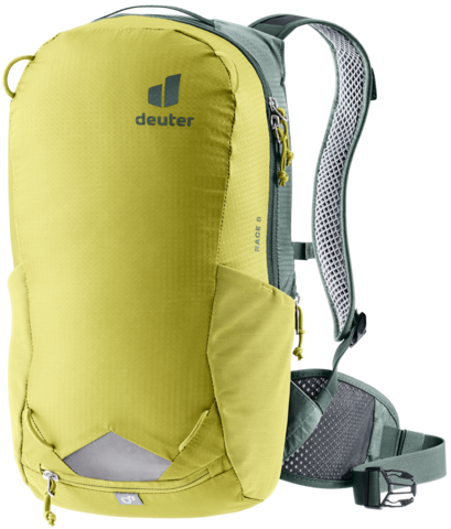Картинка рюкзак велосипедный Deuter Race 8 Sprout/Ivy - 1