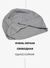Картинка шапка-бини Skully Wear DDM-333 dark heather grey - 4
