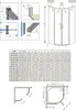 Radaway 387140-01-01 Idea PDD стенки 90L*90R  хром