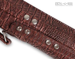 Тубус QK-S Tomahawk 1x1 коричневый аллигатор