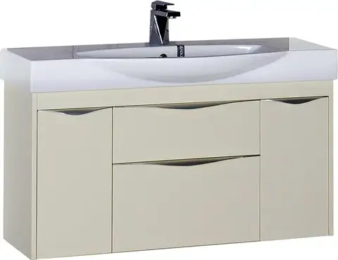 Aquanet 183056 Компл.3 - Тумба Франка 105 цв.слон.кость (183056)