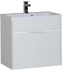 Aquanet 180000 Компл.1 - Тумба Латина 70 цв.белый 1 ящ. (180000) фото