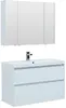 Aquanet 242526 Тумба с раковиной Гласс 100 цв.белый (242526)