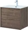 Aquanet 298572 Тумба с раковиной Lino 60 (Flat) Дуб Веллингтон (298572)