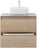 Aquanet 287902 Компл.2 - Тумба Nova Lite 75 2 ящ. цв. дуб крафт (287902)