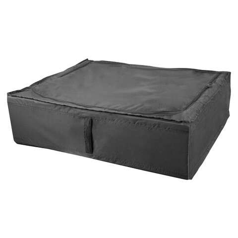 Коробка для хранения Flarkån, материал: полиэстер/полипропилен, цвет: серый, размер: 69х55х19 см.