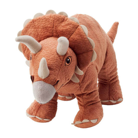 Мягкая игрушка динозавр/трицератопс, FUR TOYS