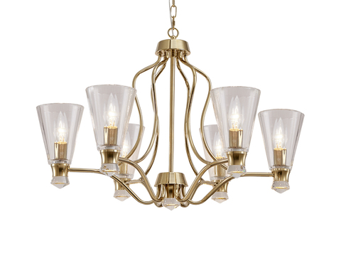 Подвесная люстра Newport MARGARET 4736/C gold, М0070459