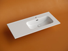 Ceramica Nova CN7003R Раковина накладная мебельная Element, чаша справа 1010x465x180, белый