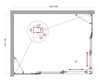 BelBagno LUCE-AH-22-150/115-C-Cr LUCE-AH-22-150/115-C-Cr Душевой уголок