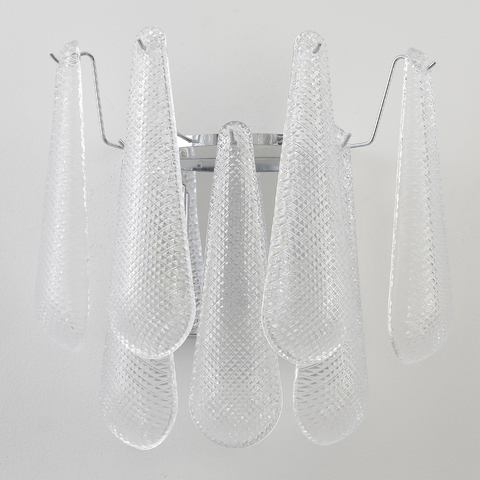 Настенный светильник Crystal Lux FONTAIN AP2 CHROME