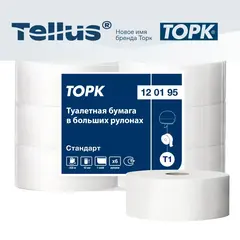 Tork туалетная бумага в больших рулонах белый 120195 фото