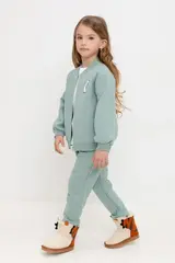 брюки  для девочки  КР 400762/холодная мята к527